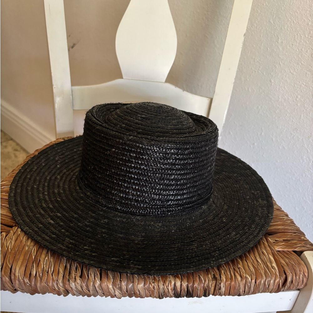 Betmar Classic Black Woven Hat